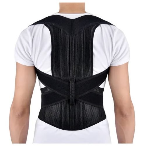 Corrector de postura con varillas de metal